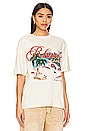view 2 of 4 Cannes Beach Tee in Vintage White