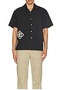view 3 of 3 Cross Logo Snap Shirt in Black