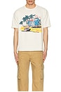 view 3 of 3 Beach Side Tee in Vintage White