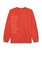 view 1 of 3 Logo Long Sleeve Tee in Vintage Red