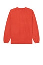 view 2 of 3 Logo Long Sleeve Tee in Vintage Red
