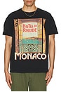 view 3 of 3 Hotel Di Monaco Tee in Vintage Black