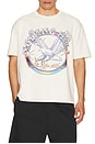 view 3 of 4 Notting Hill Eagle Tee in Vintage White