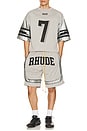 view 3 of 4 Lightning Football Jersey in Grey & Silver