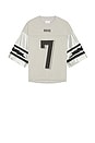 view 4 of 4 Lightning Football Jersey in Grey & Silver