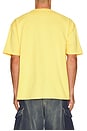 view 2 of 4 Logo Pocket Tee in Washed Sahara Yellow & Black