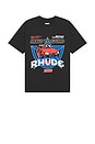 view 5 of 4 CAMISETA ROAD in Vintage Black & Red & Blue