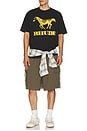 view 4 of 4 CAMISETA DINERO in Vintage Black & Yellow