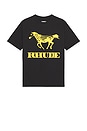 view 5 of 4 CAMISETA DINERO in Vintage Black & Yellow