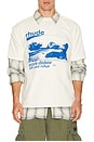 view 1 of 5 T-SHIRT TRAIL in Vintage White & Blue