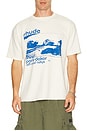 view 2 of 5 T-SHIRT TRAIL in Vintage White & Blue