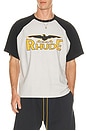 view 1 of 4 T-SHIRT SPIRIT in Vintage White, Vintage Black, & Yellow
