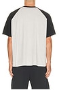 view 2 of 4 T-SHIRT SPIRIT in Vintage White, Vintage Black, & Yellow