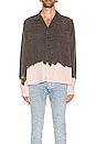 view 3 of 3 Hawaiian Bleach Long Sleeve Shirt in Grey
