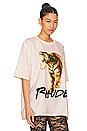 view 2 of 4 Tiger Tee in Vintage White