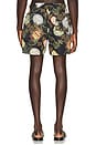 view 2 of 5 SHORT DE BAIN VIN in Black & Multi