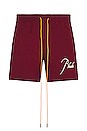 view 1 of 5 Logo Swim Shorts in Bordeaux