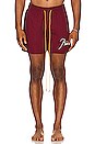 view 4 of 5 Logo Swim Shorts in Bordeaux