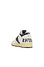 view 3 of 7 Rhecess Low Sneaker in White & Black