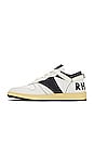 view 5 of 7 Rhecess Low Sneaker in White & Black
