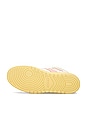view 6 of 7 Rhecess Hi Sneaker in White & Dusty Pink