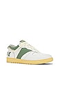 view 2 of 7 Rhecess Low Sneaker in White & Sage