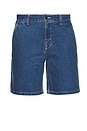 view 1 of 3 Essential Denim Shorts in Dark Wask