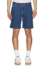 view 3 of 3 Essential Denim Shorts in Dark Wask