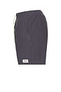 view 3 of 6 Textured Linen Jam Shorts in Navy