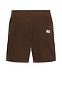view 2 of 6 Classic Cord Jam Shorts in Chocolate