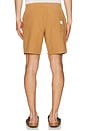 view 2 of 5 Textured Linen Jam Short in Tobacco