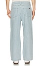 view 3 of 5 PANTALON EN DENIM RELAXED in Blue Wash