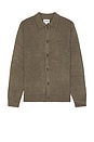 view 1 of 4 Mohair Button Up Knit Shirt in Olive