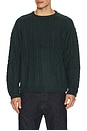 view 1 of 4 Mohair Fishermans Knit Sweater in Pine