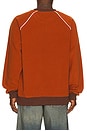 view 2 of 4 Pipe Polar Crewneck Pullover in Burnt Orange