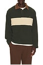 view 1 of 5 Awake Polar Fleece Polo in Forest