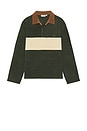 view 5 of 5 Awake Polar Fleece Polo in Forest