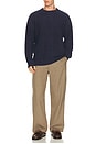 view 4 of 4 Worn Path Knit Sweater in Navy