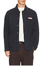 view 1 of 5 Canvas Mechanics Jacket in Navy