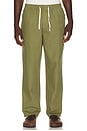 view 1 of 6 ESSENTIAL 팬츠 in Olive