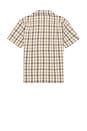 view 2 of 3 Check Short Sleeve Shirt in Natural