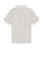 view 2 of 5 Seersucker Stripe Short Sleeve Shirt in White