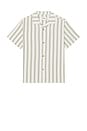 view 1 of 5 Vacation Stripe Shirt in Fern
