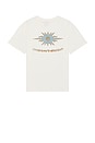 view 1 of 4 Flame Printed Vintage Tee in White
