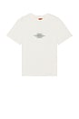 view 2 of 4 Flame Printed Vintage Tee in White