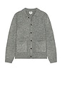 view 1 of 4 Mohair Whip Stitch Knit Shirt in Grey