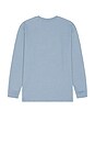 view 2 of 5 Vintage Pocket Long Sleeve Waffle Tee in Slate