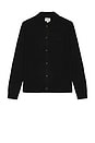 view 1 of 5 Mohair Button Up Knit Shirt in Black
