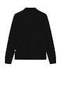 view 2 of 5 Mohair Button Up Knit Shirt in Black