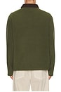 view 2 of 5 Awake Polar Fleece Polo in Olive